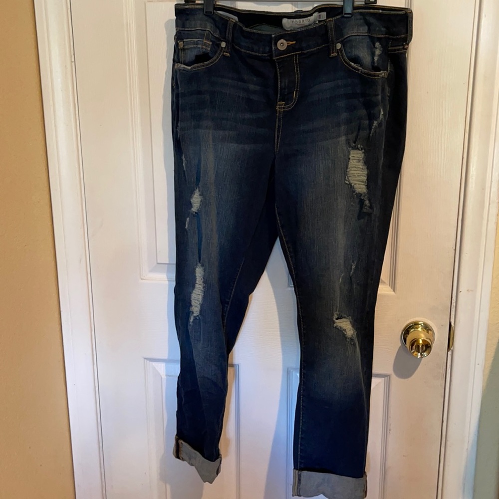 Torrid boyfriend cut jeans